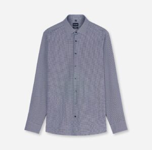 Hemd Herren Bleu – OLYMP Level Five 24/Seven Body Fit