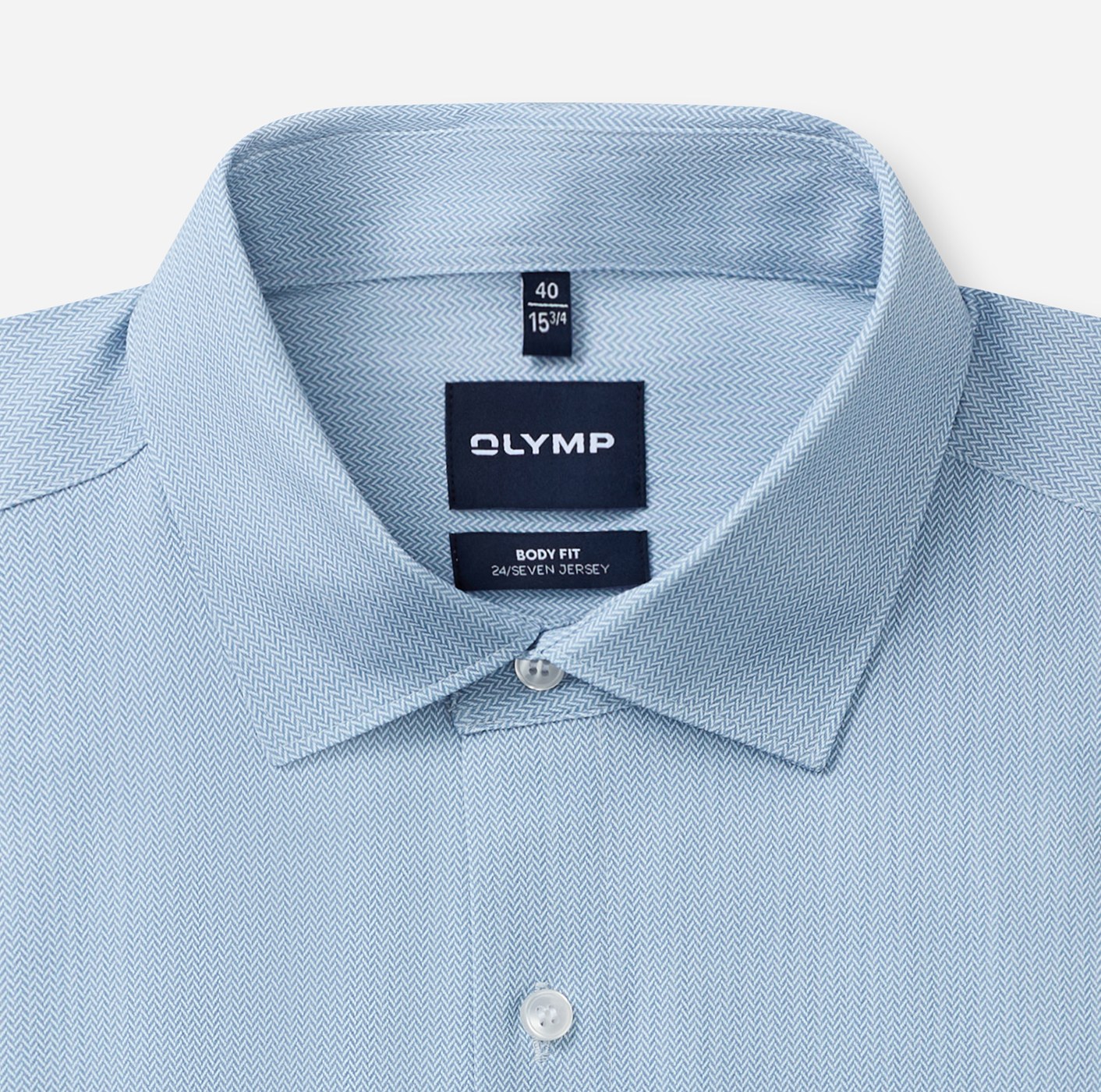 Hemd Herren Ozon – OLYMP Level Five 24/Seven Body Fit, Detailansicht