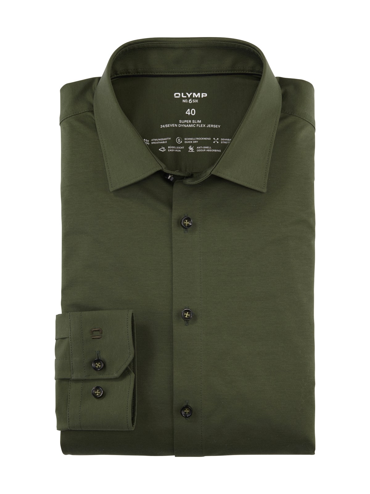 Hemd Herren Kitt – OLYMP No. Six 24/Seven Super Slim