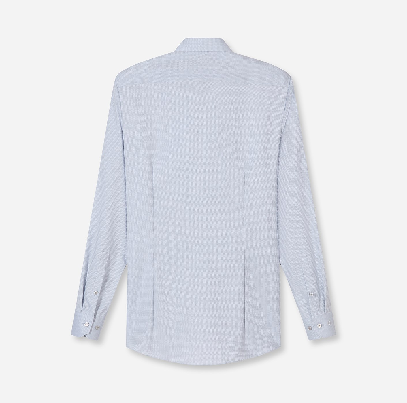 Hemd Herren Silbergrau – OLYMP No. Six Super Slim, Detailansicht