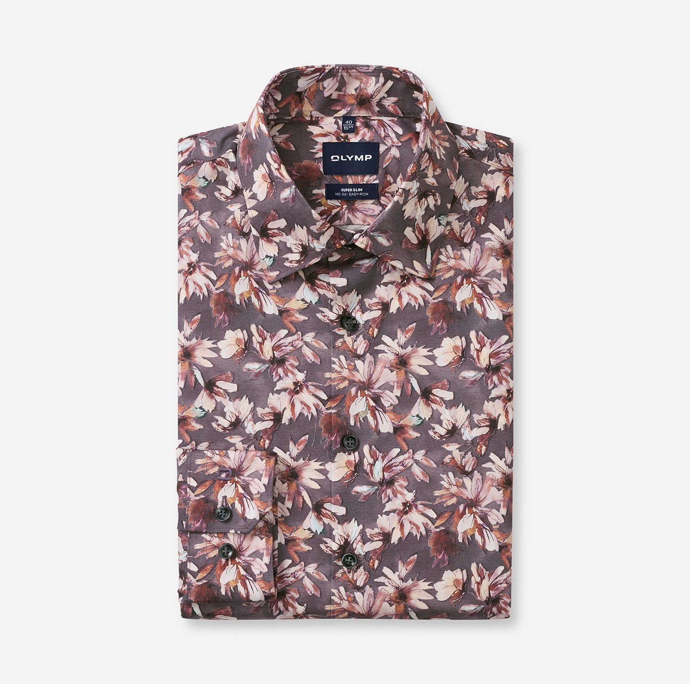 Hemd Herren Bordeaux – OLYMP No. Six Super Slim