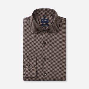 Hemd Herren Bordeaux – OLYMP No. Six Super Slim