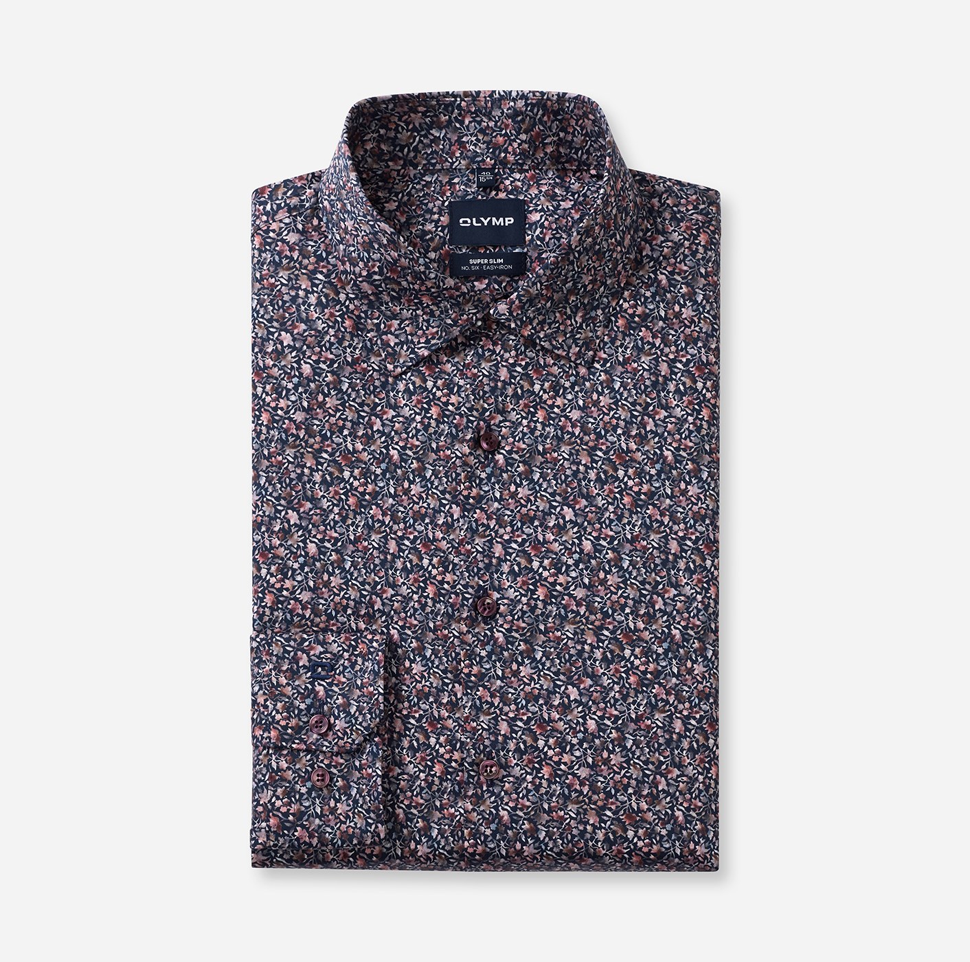 Hemd Herren Marine – OLYMP No. Six Super Slim
