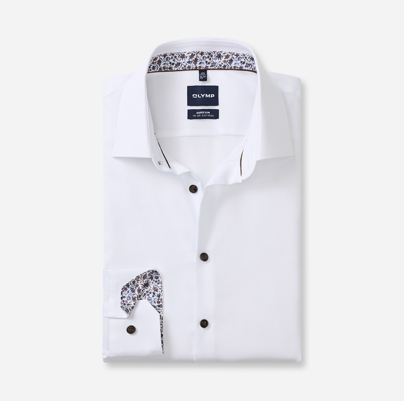 Hemd Herren Weiß – OLYMP No. Six Super Slim