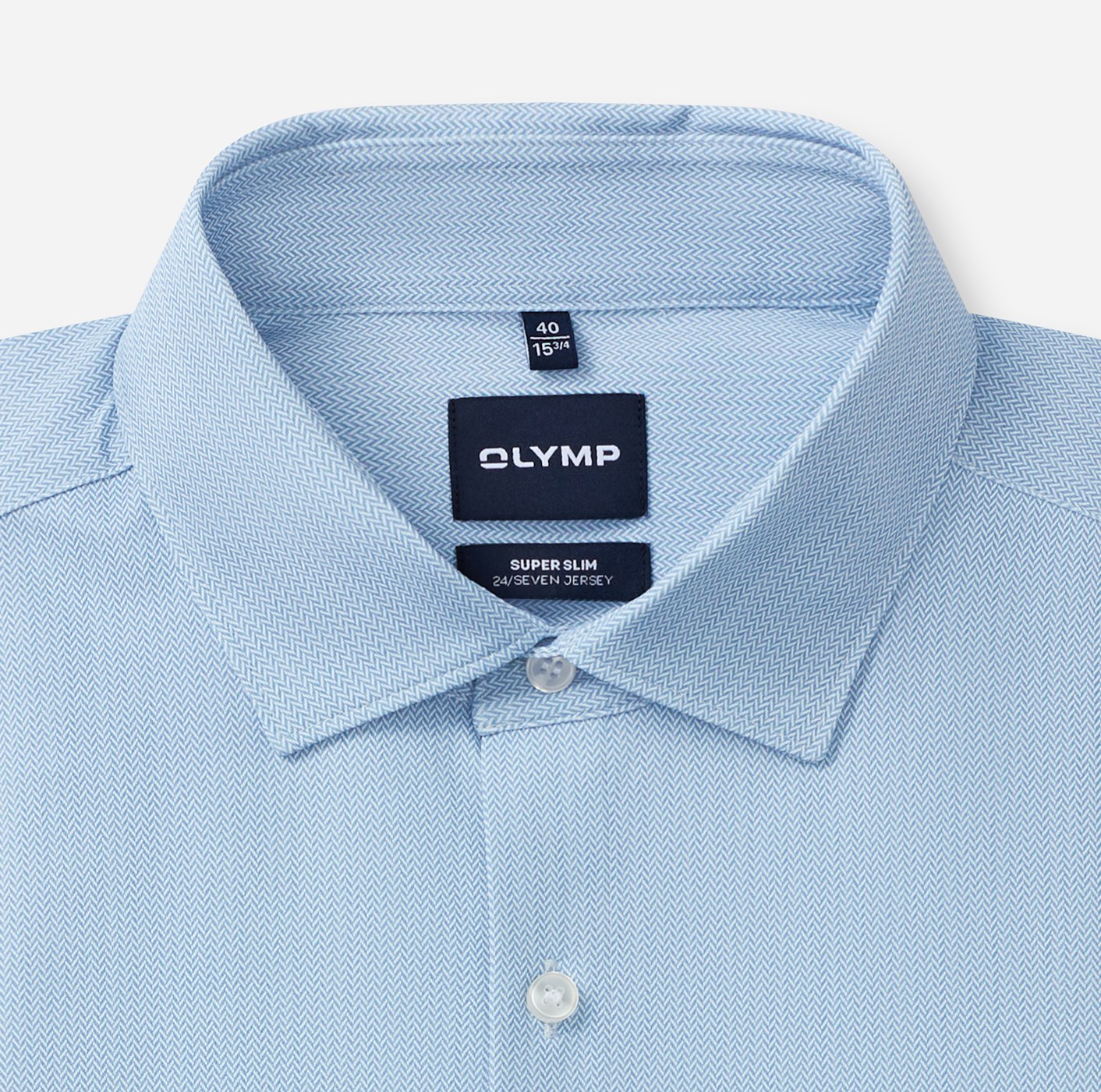 Hemd Herren Ozon – OLYMP No. Six 24/Seven Super Slim, Detailansicht