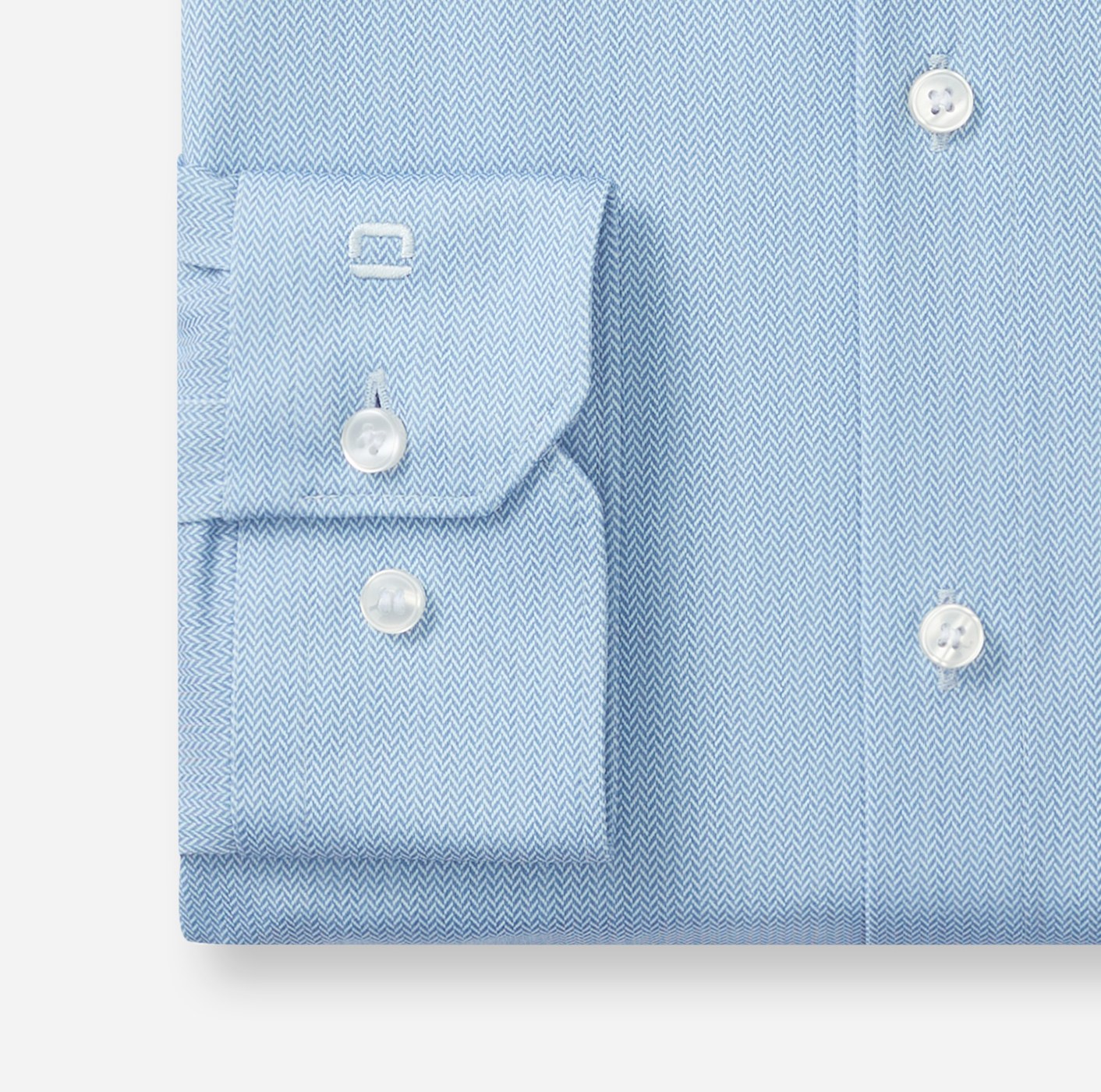 Hemd Herren Ozon – OLYMP No. Six 24/Seven Super Slim, Detailansicht