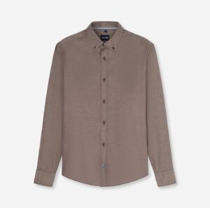 Hemd Herren Braun – OLYMP Casual Regular Fit