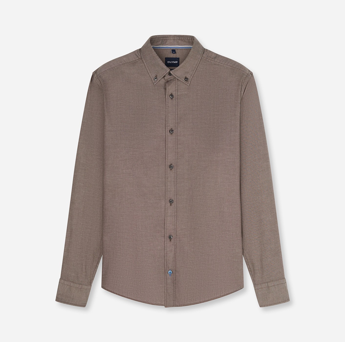 Hemd Herren Braun – OLYMP Casual Regular Fit