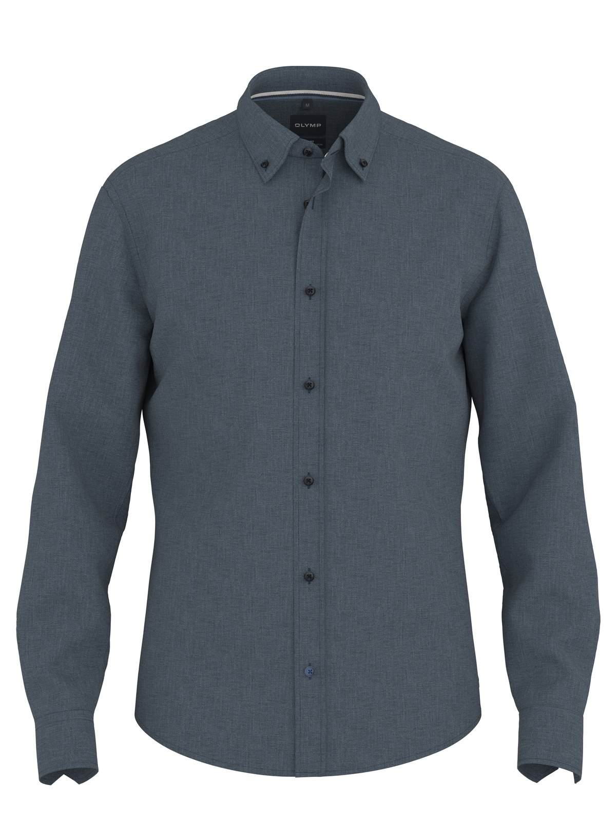 Hemd Herren Marine – OLYMP Casual Regular Fit, Detailansicht