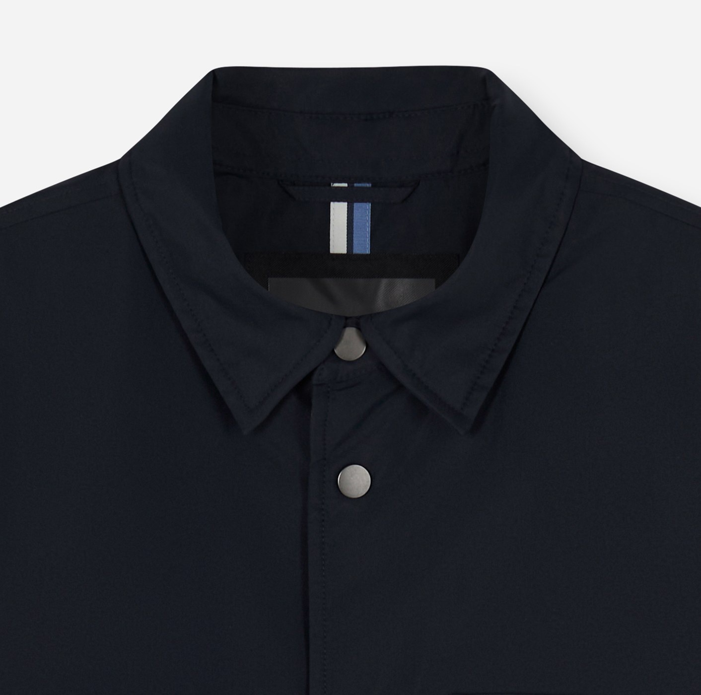 Hemd Herren Marine – OLYMP Casual Modern Fit, Detailansicht