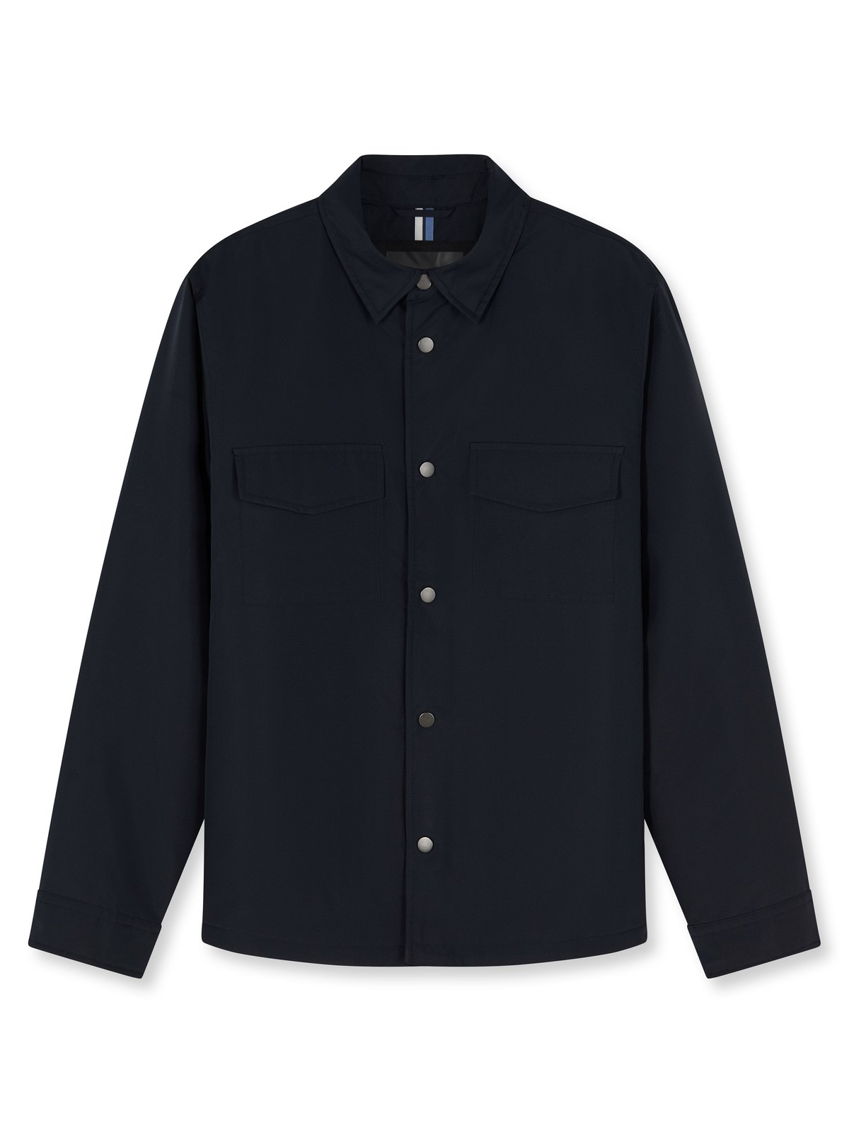 Hemd Herren Marine – OLYMP Casual Modern Fit, Detailansicht