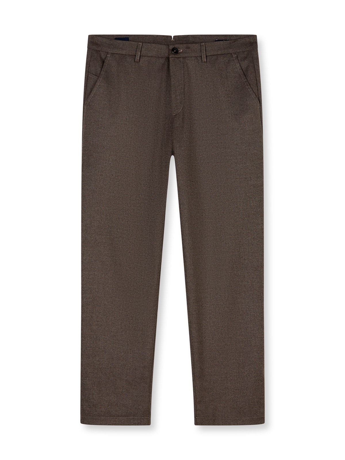 Hose Herren Braun – OLYMP Chino Tapered Fit, Detailansicht
