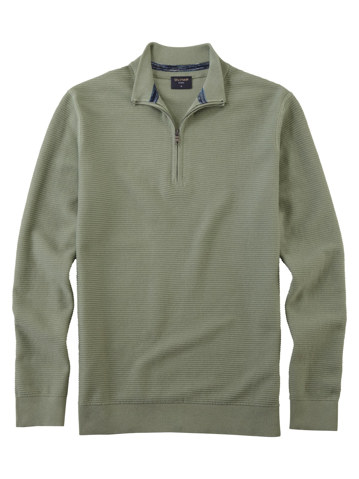 Pullover Herren Hellgrün – OLYMP Casual Strick Regular Fit