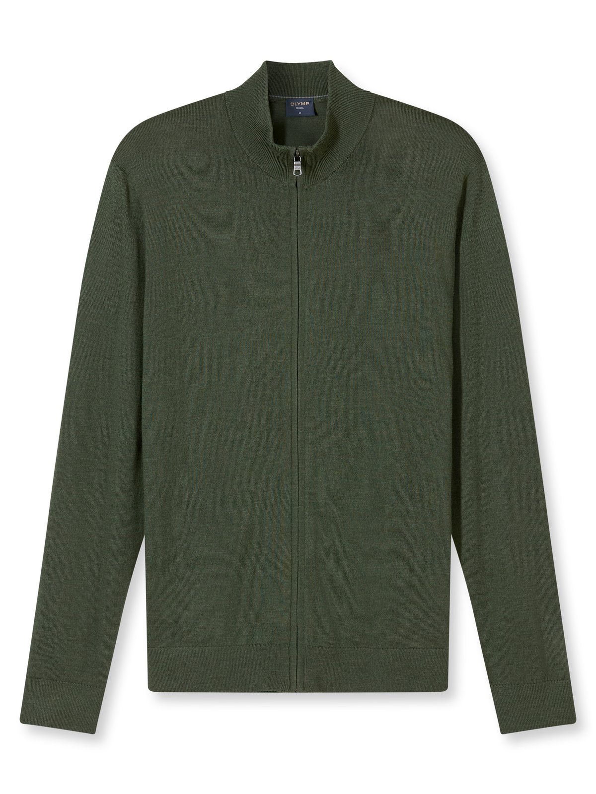 Pullover Herren Oliv – OLYMP Casual Strick Regular Fit
