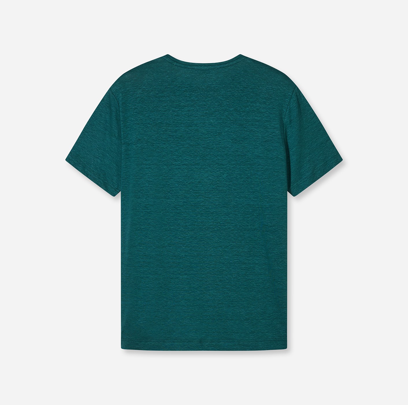 T-Shirt Herren Türkis – OLYMP Casual Wirk Modern Fit, Detailansicht