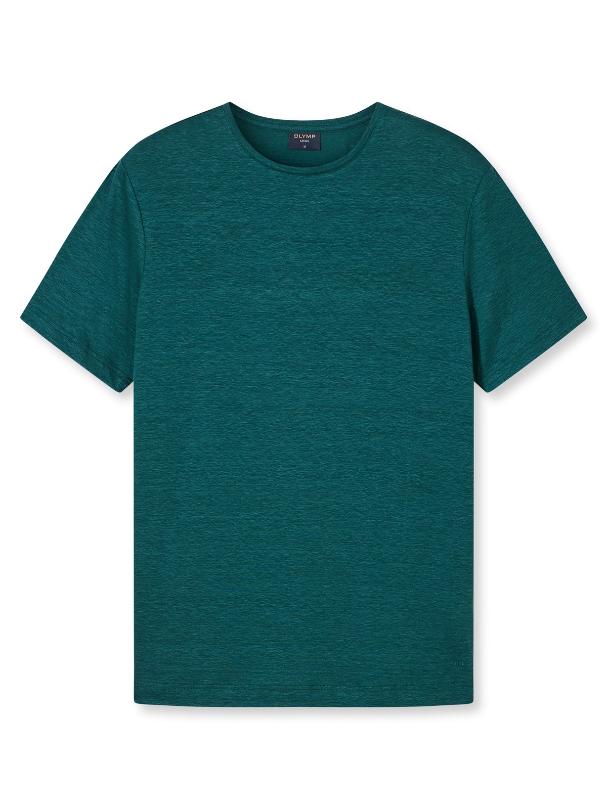 T-Shirt Herren Türkis – OLYMP Casual Wirk Modern Fit, Detailansicht